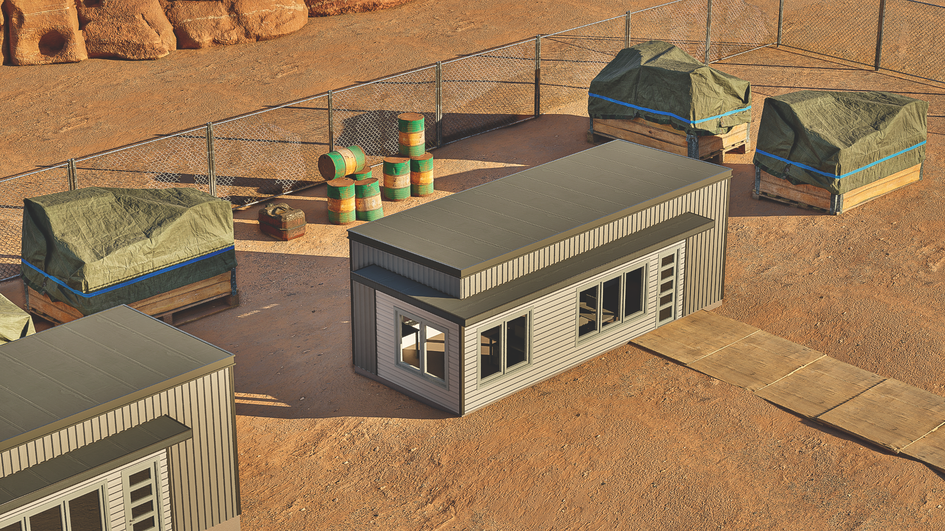 Field Unit Quarters rendering