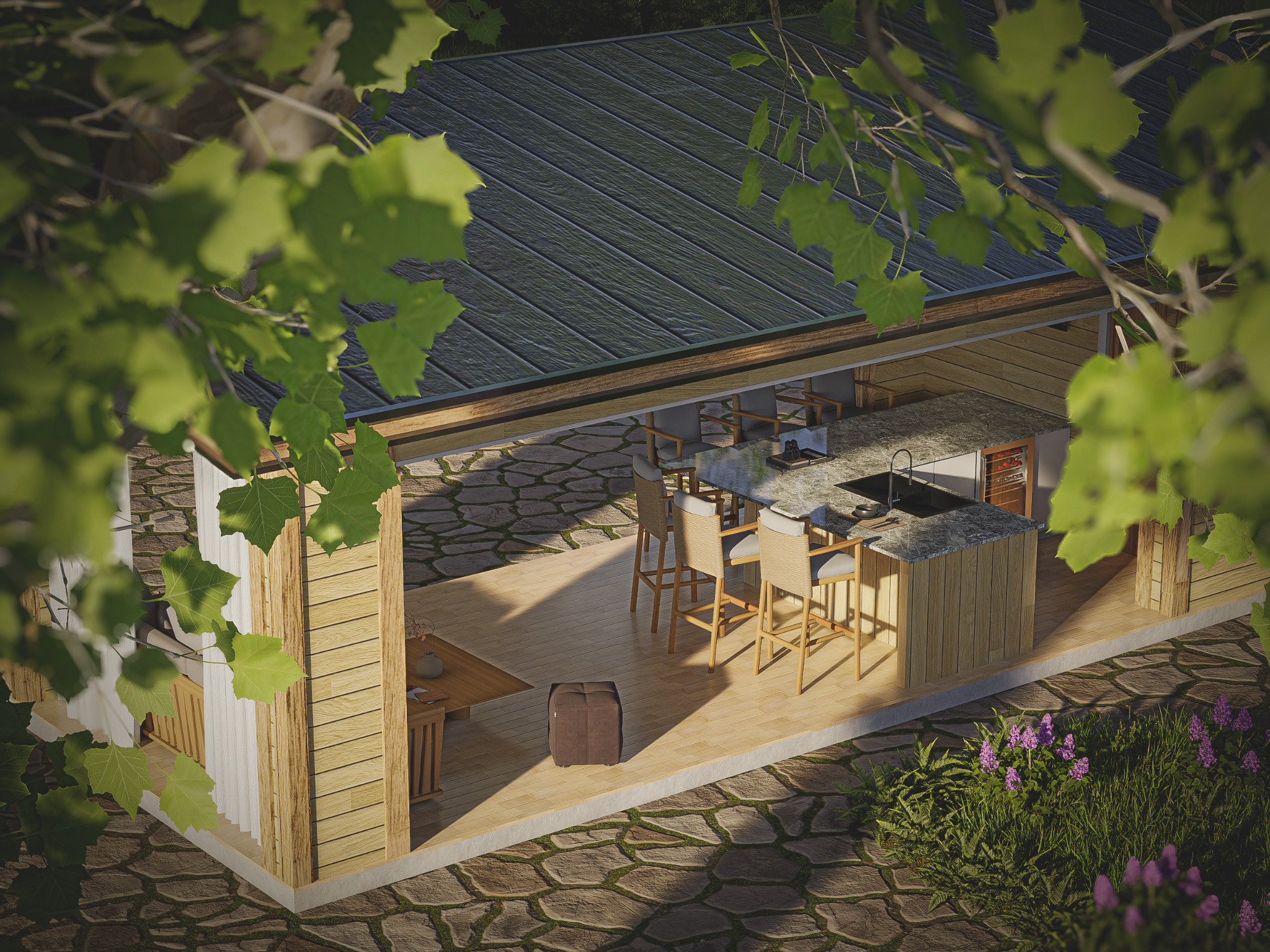 Texas Cabana rendering